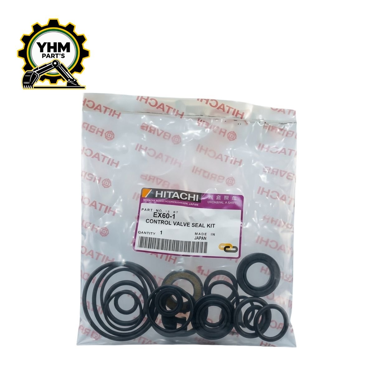 Kit de Sellos para Control de Válvula Hitachi EX60-1 1 Kit de Sellos para Control de Válvula Hitachi EX60-1